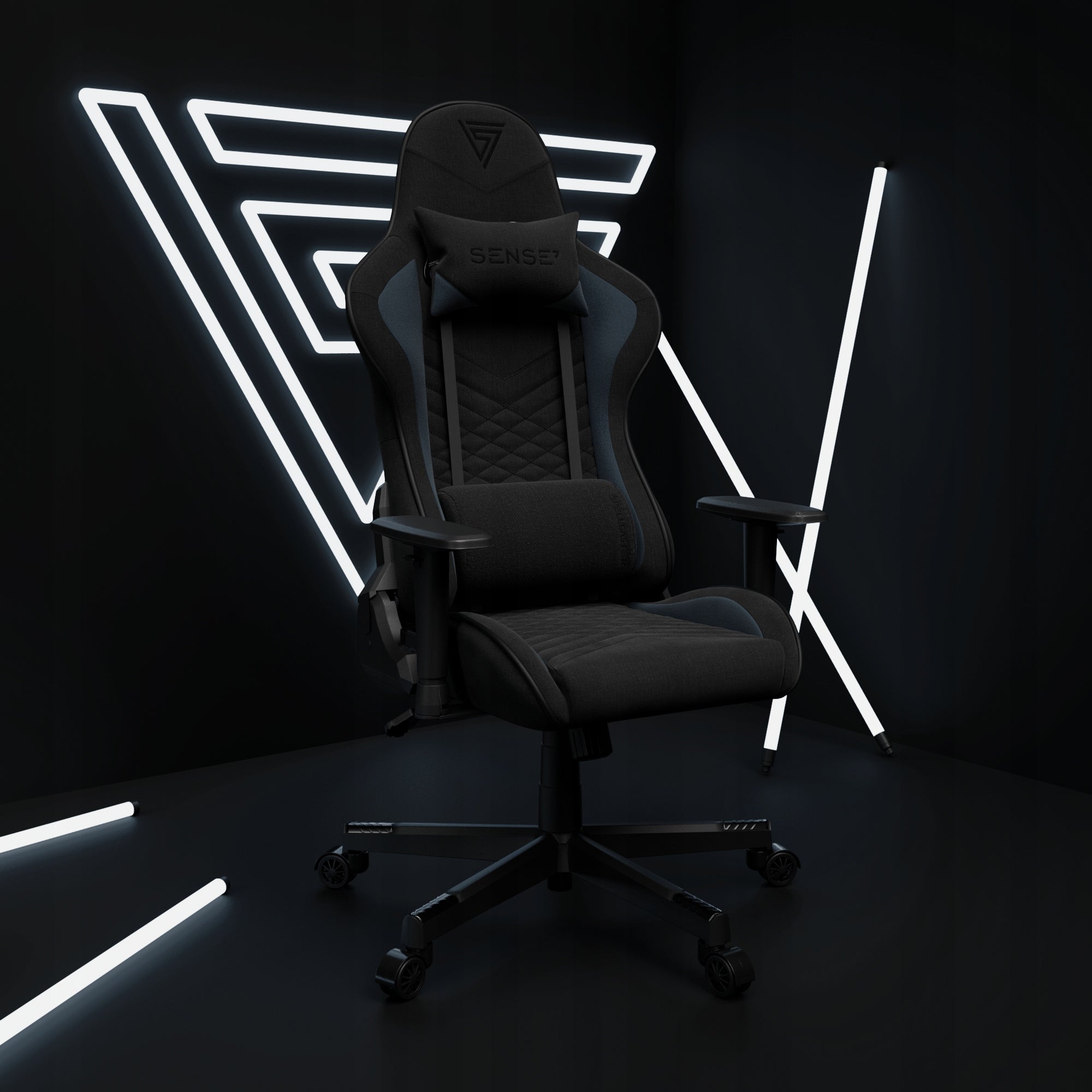 Gaming Chair Office Material Adjustable Sense7 Furniture height 126 cm