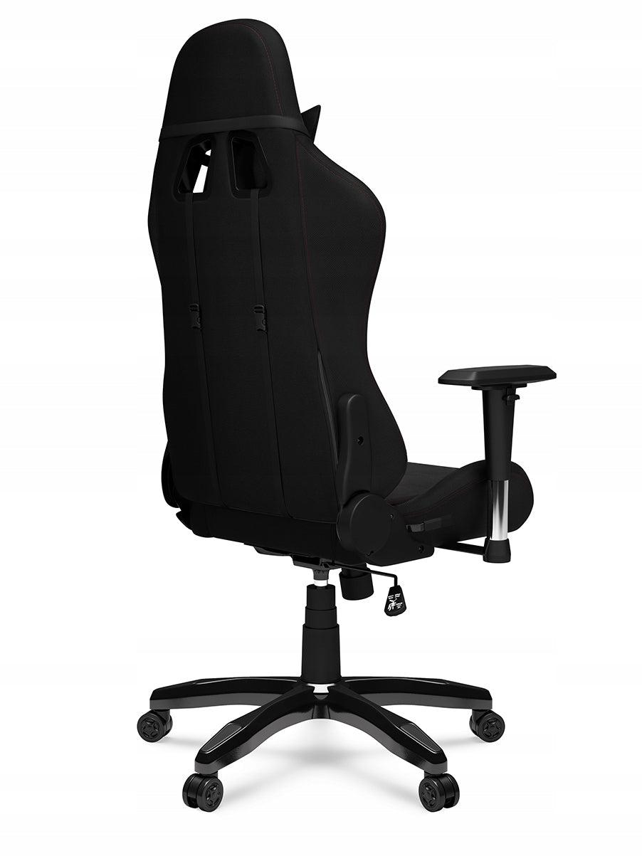 Gaming Chair Office Material Office Chair Swivel Falcon Black Model FALCON PLUS