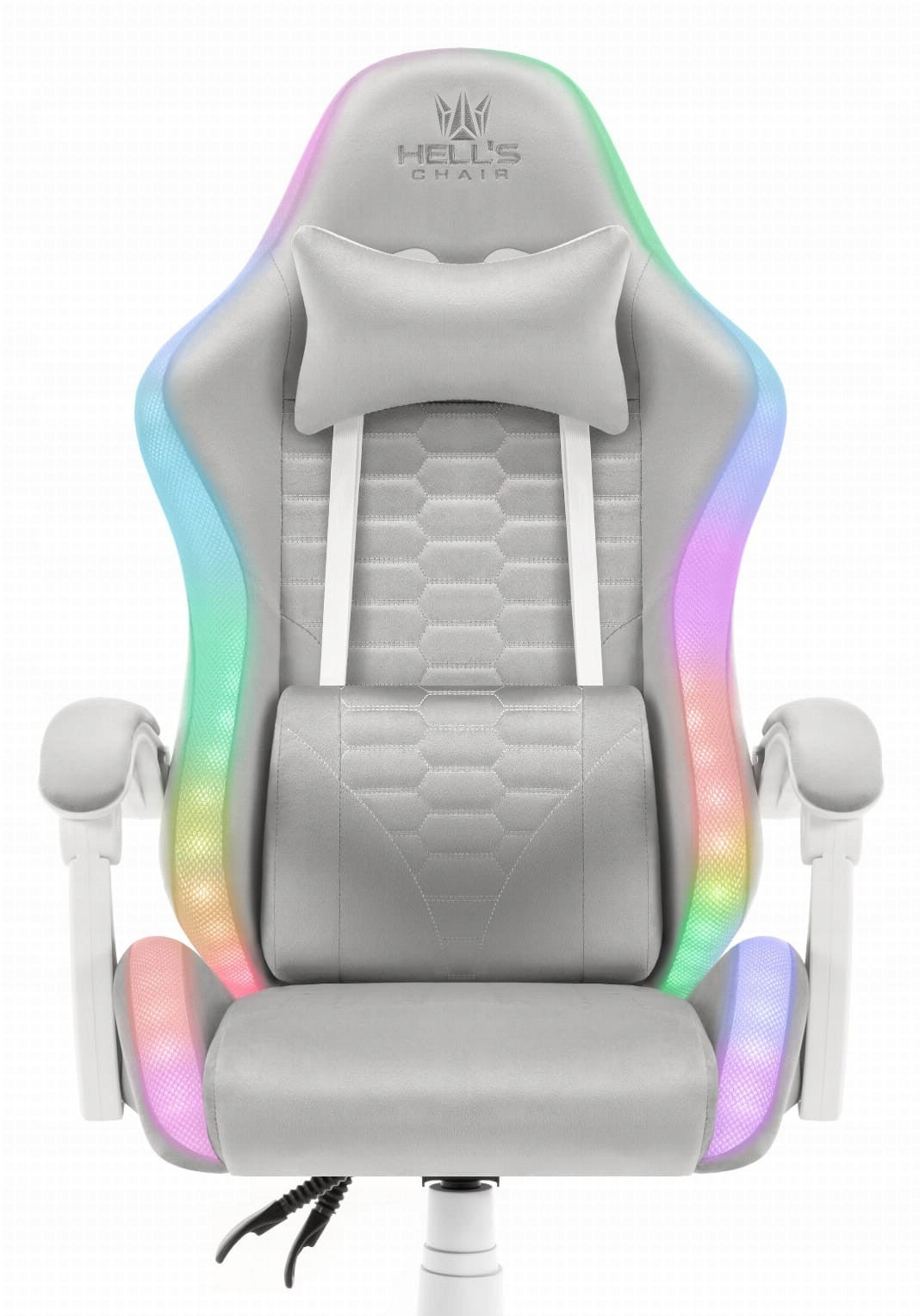 Gaming Chair Office Rotary Hell's Chair HC-1000 LED RGB Fabric