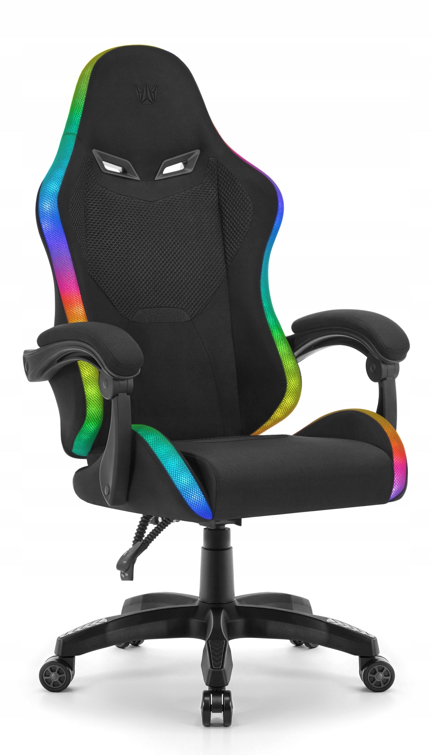 Gaming Chair Office Rotary Hell's Chair HC-1012 Black LED Fabric Model HC- 1012 Black LED