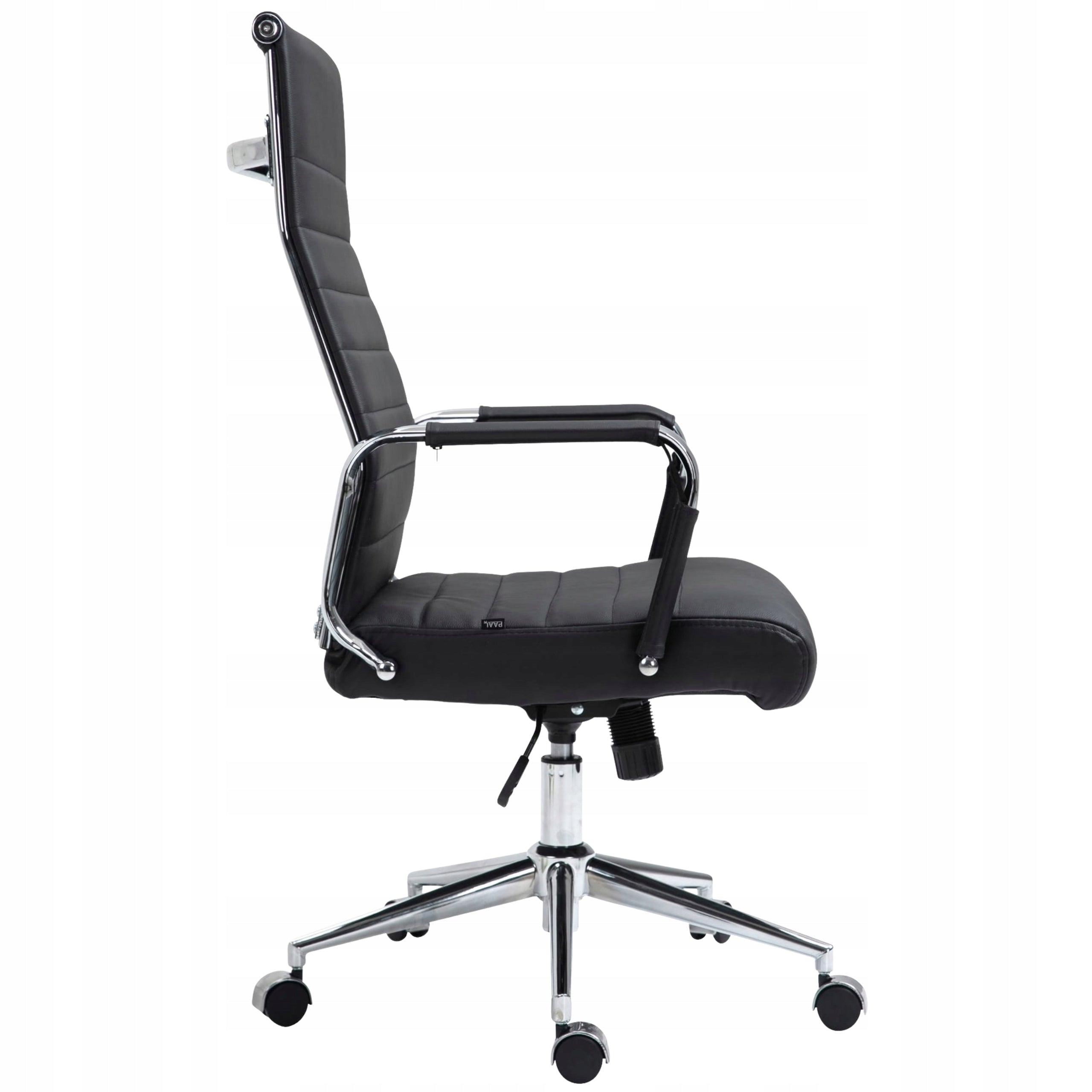 Gaming Chair Office Swivel Black Genuine Leather Ergonomic Medical device no
