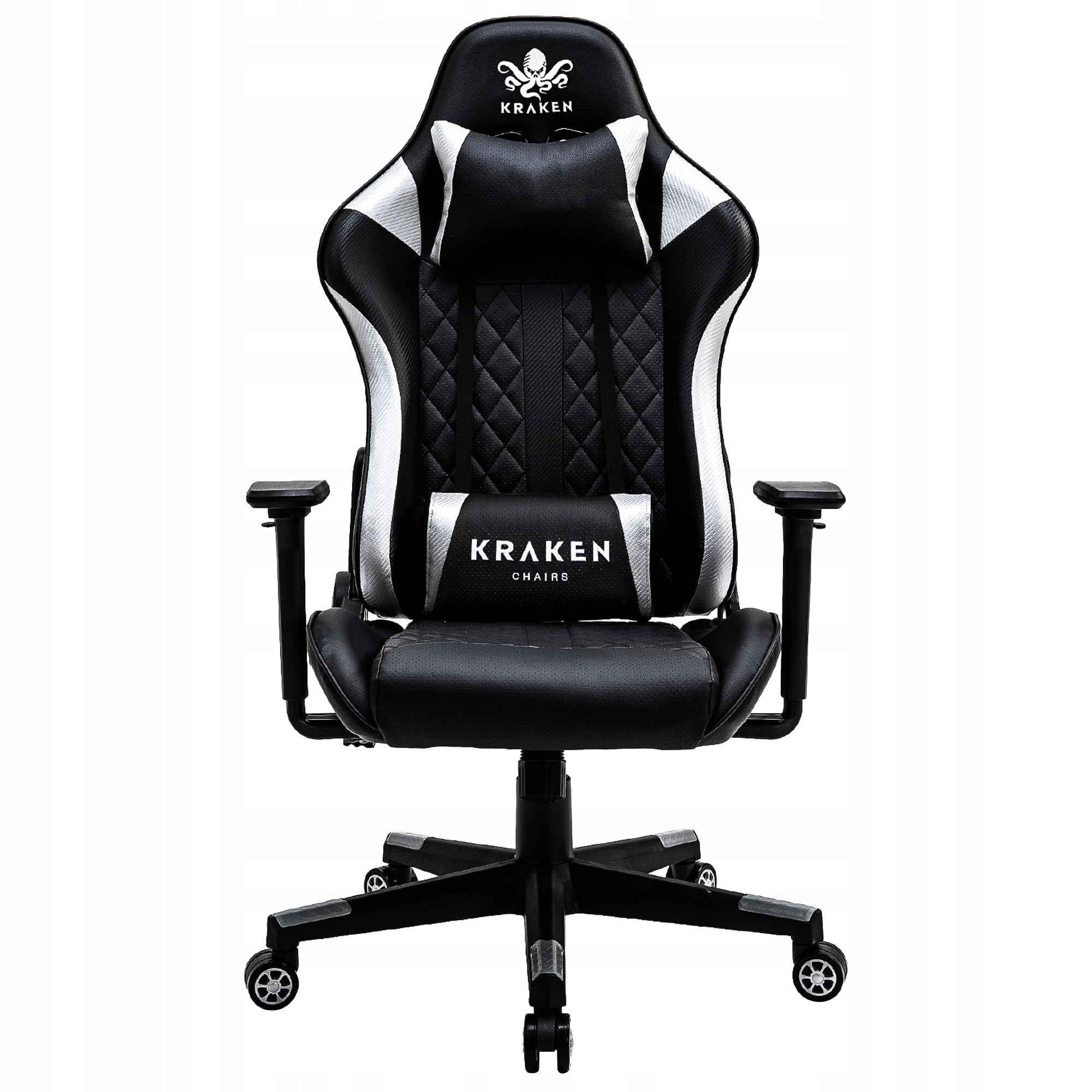 Gaming Chair Office Swivel Bucket Office Chair Black and Silver EAN (GTIN) 5907564504478