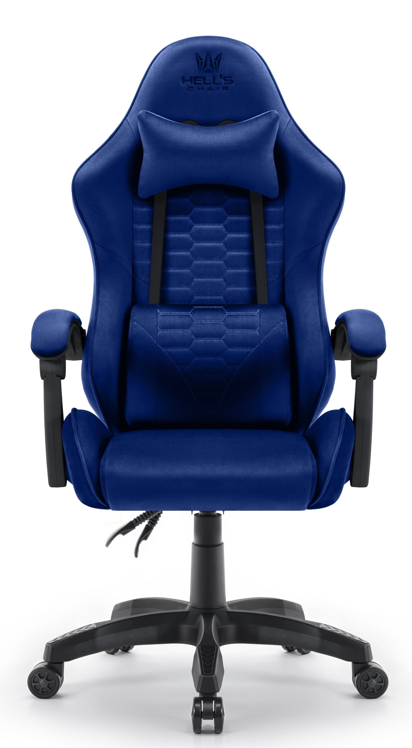 Gaming Chair Office Swivel Hell's Chair HC- 1000 Navy Blue Fabric Upholstery color other color