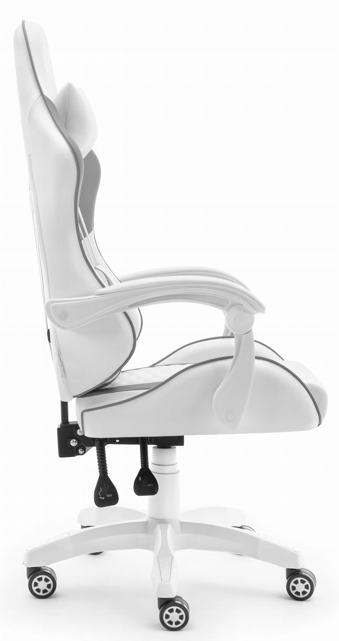 Gaming Chair Office Swivel Hell's Chair HC-1000 White-Grey Model HC- 1000 Grey- White