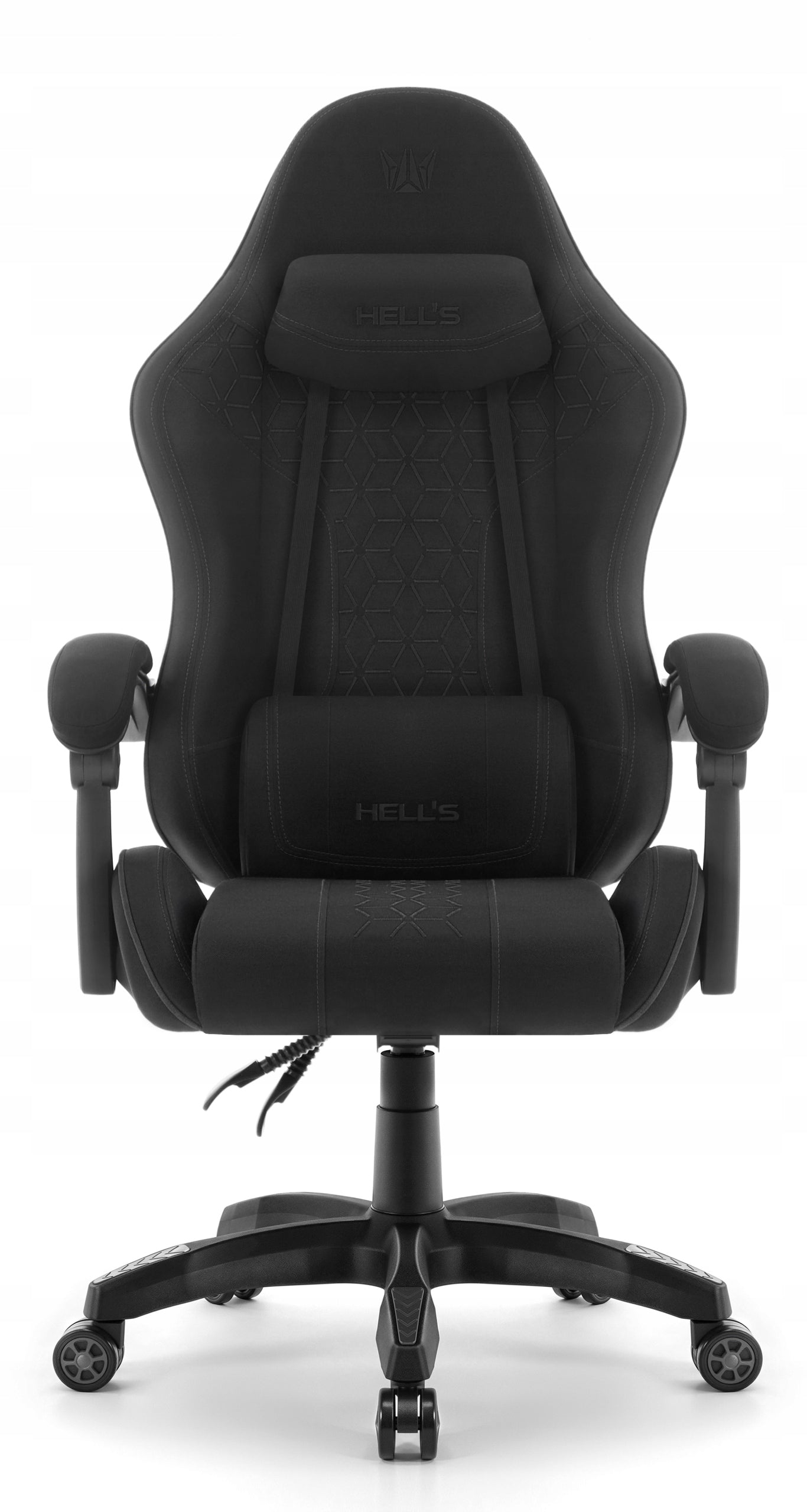 Gaming Chair Office Swivel Hell's Chair HC-1008 2.0 Black Mesh Upholstery color black