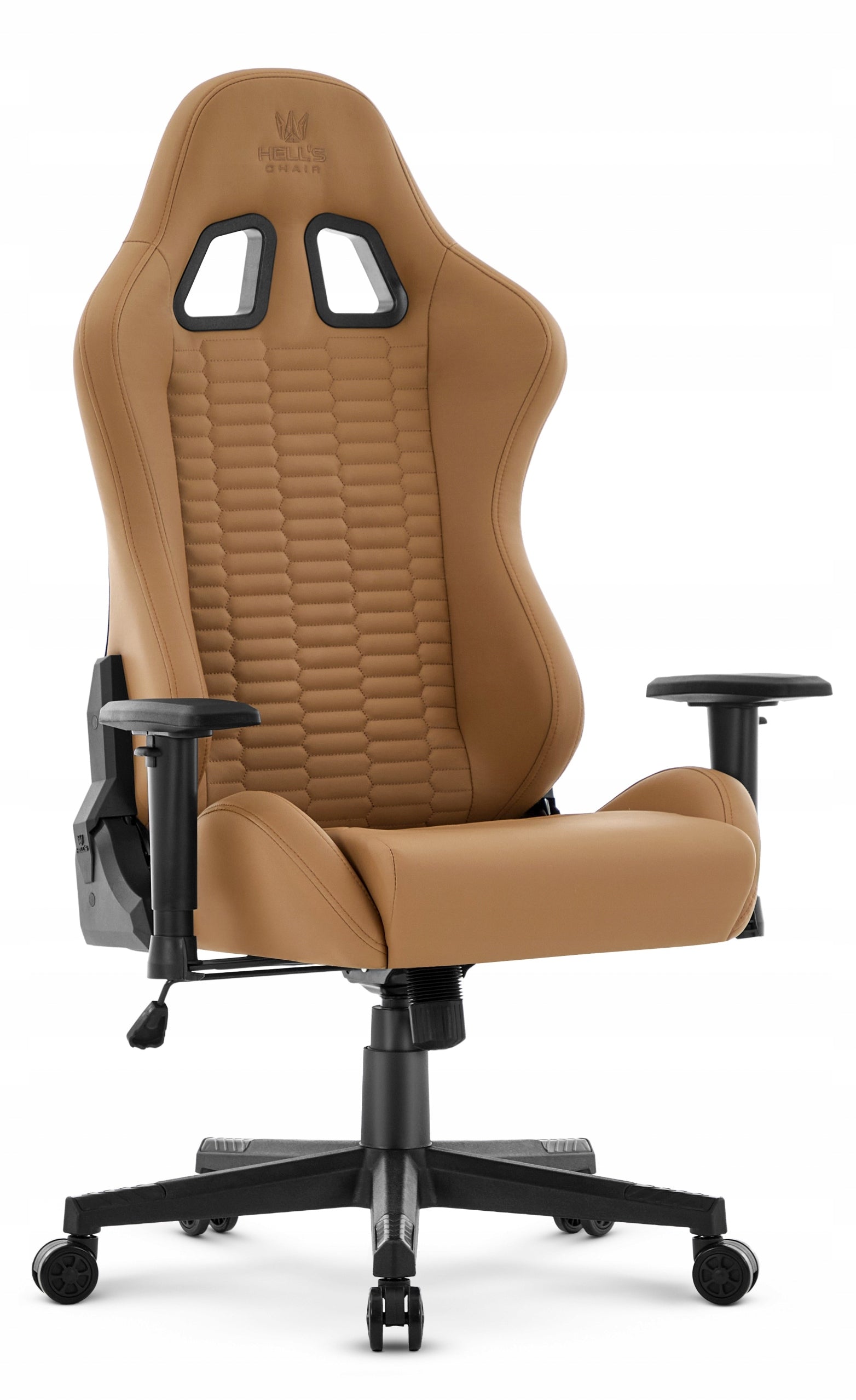 Gaming Chair Office Swivel Hell's Chair HC- 2000 Brown Furniture height 137 cm
