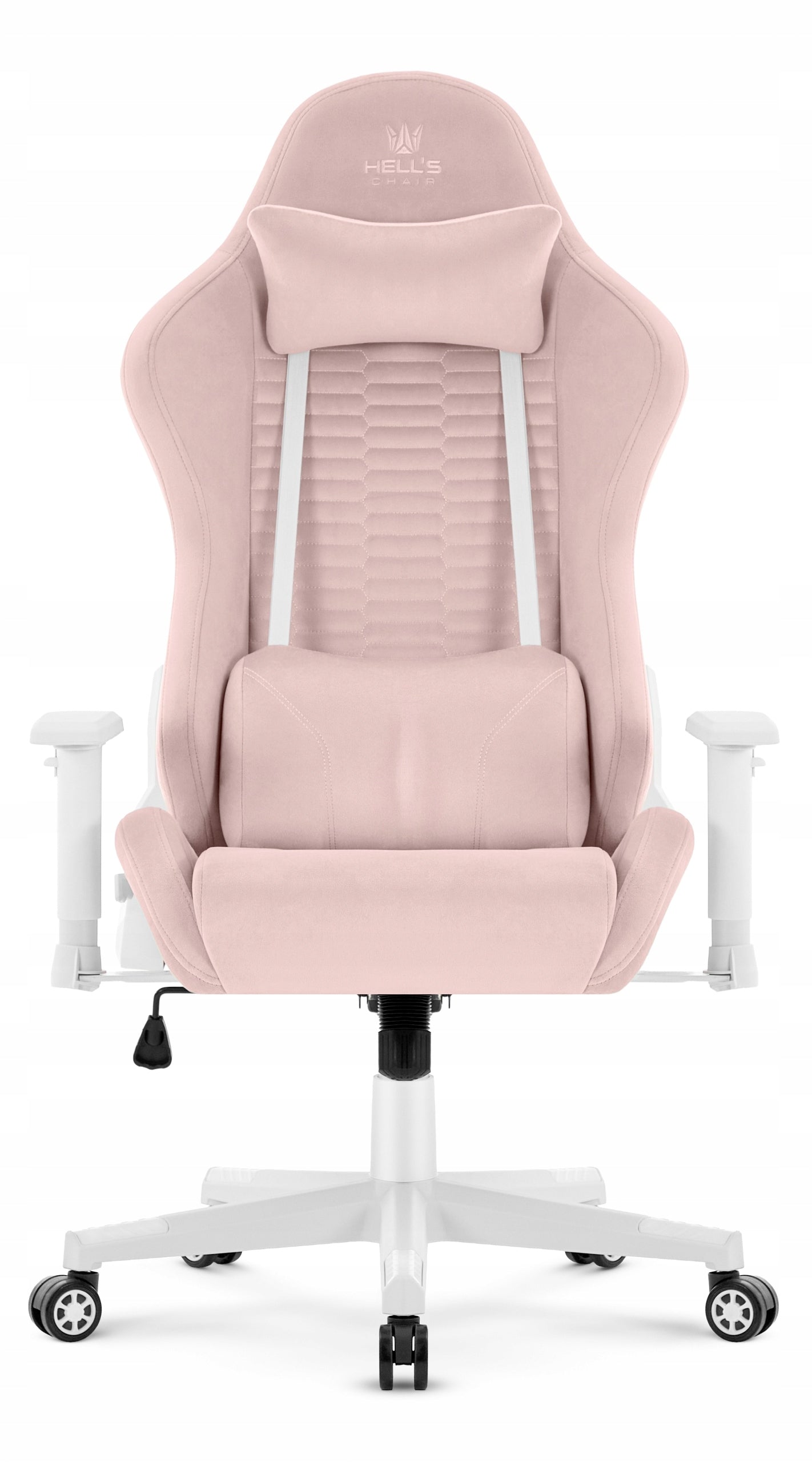 Gaming Chair Office Swivel Hell's Chair HC- 2000 Pink Fabric Packaging status original