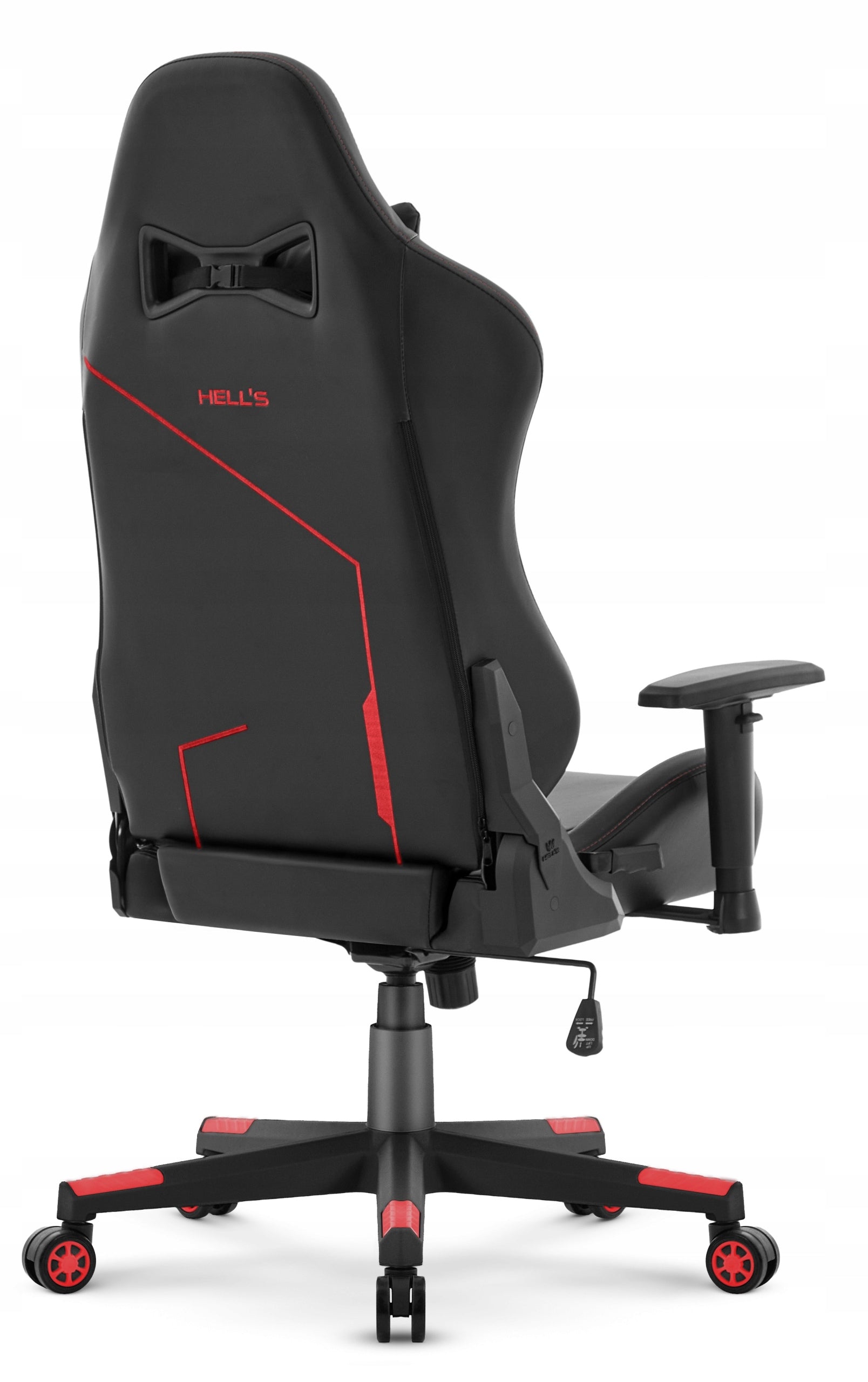 Gaming Chair Office Swivel Hell's Chair HC- 2001 Black- Red Model HC-2001 Black- Red