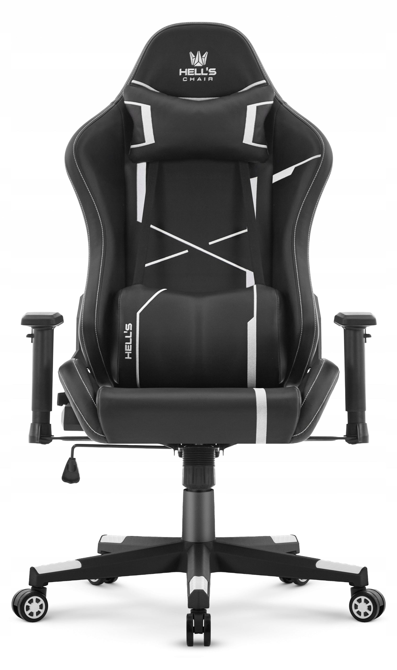 Gaming Chair Office Swivel Hell's Chair HC- 2001 Black-White Packaging status original