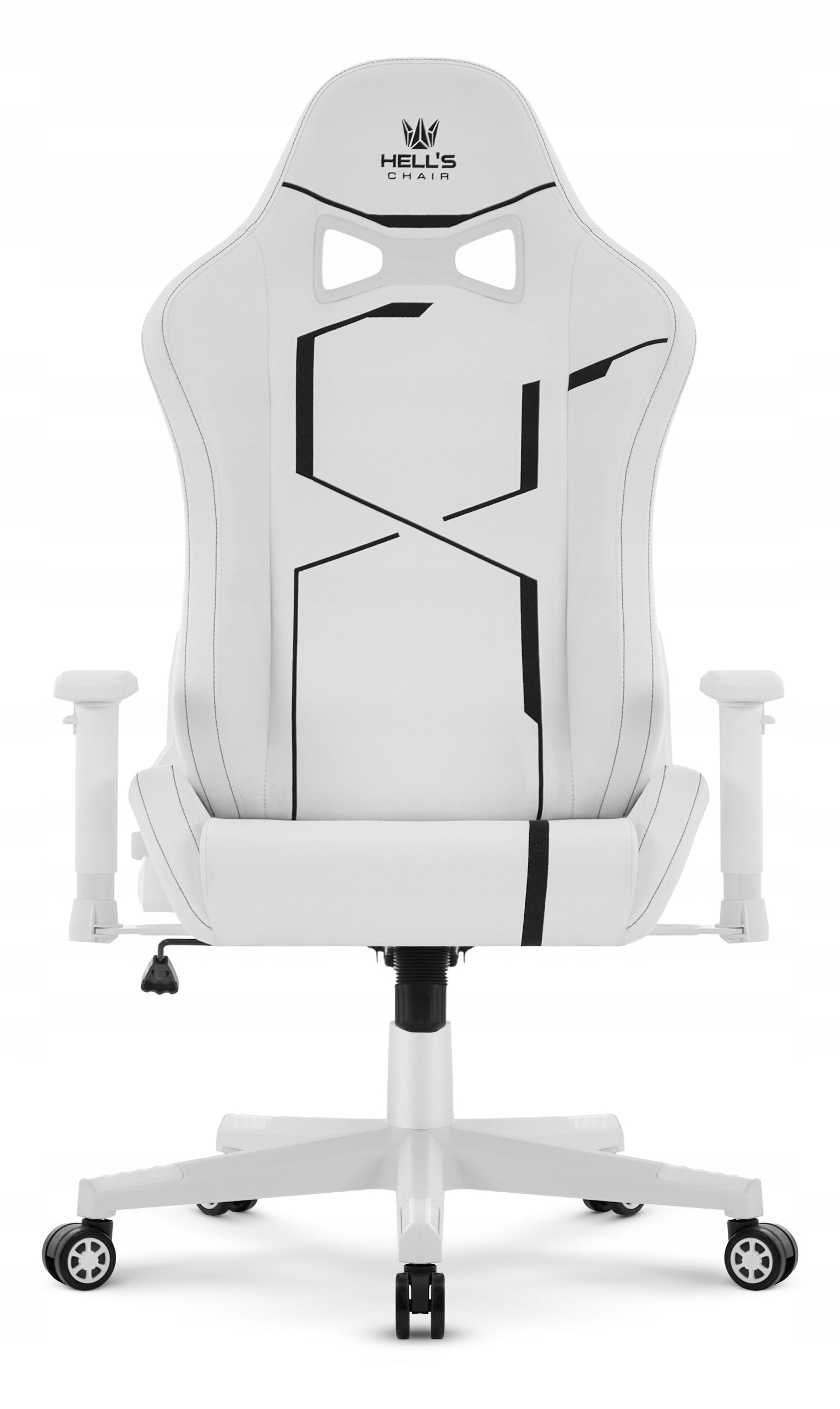 Gaming Chair Office Swivel Hell's Chair HC- 2001 White Furniture width 76 cm