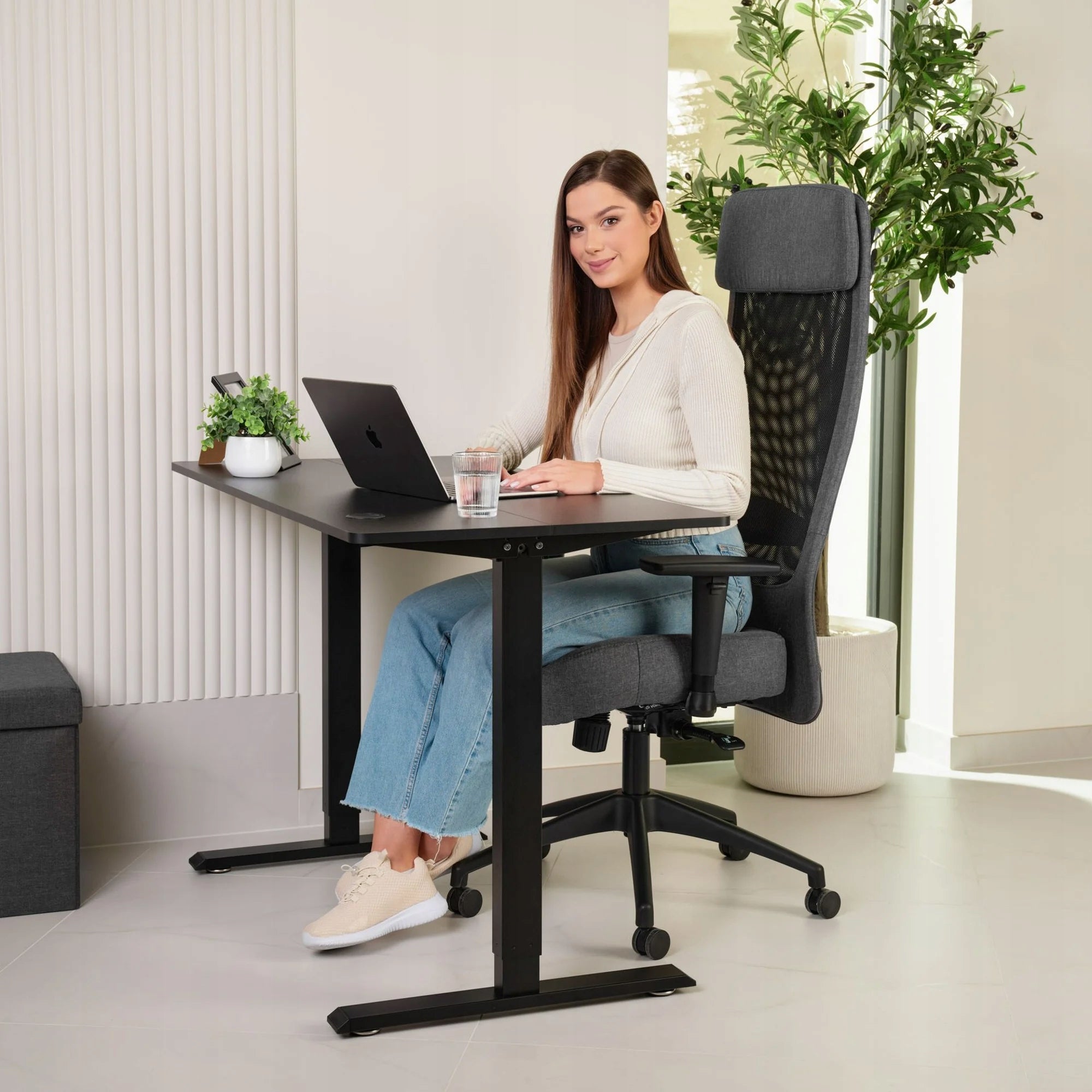 Gaming Chair Office Swivel Office Chair Ergonomic Fabric Packaging status original