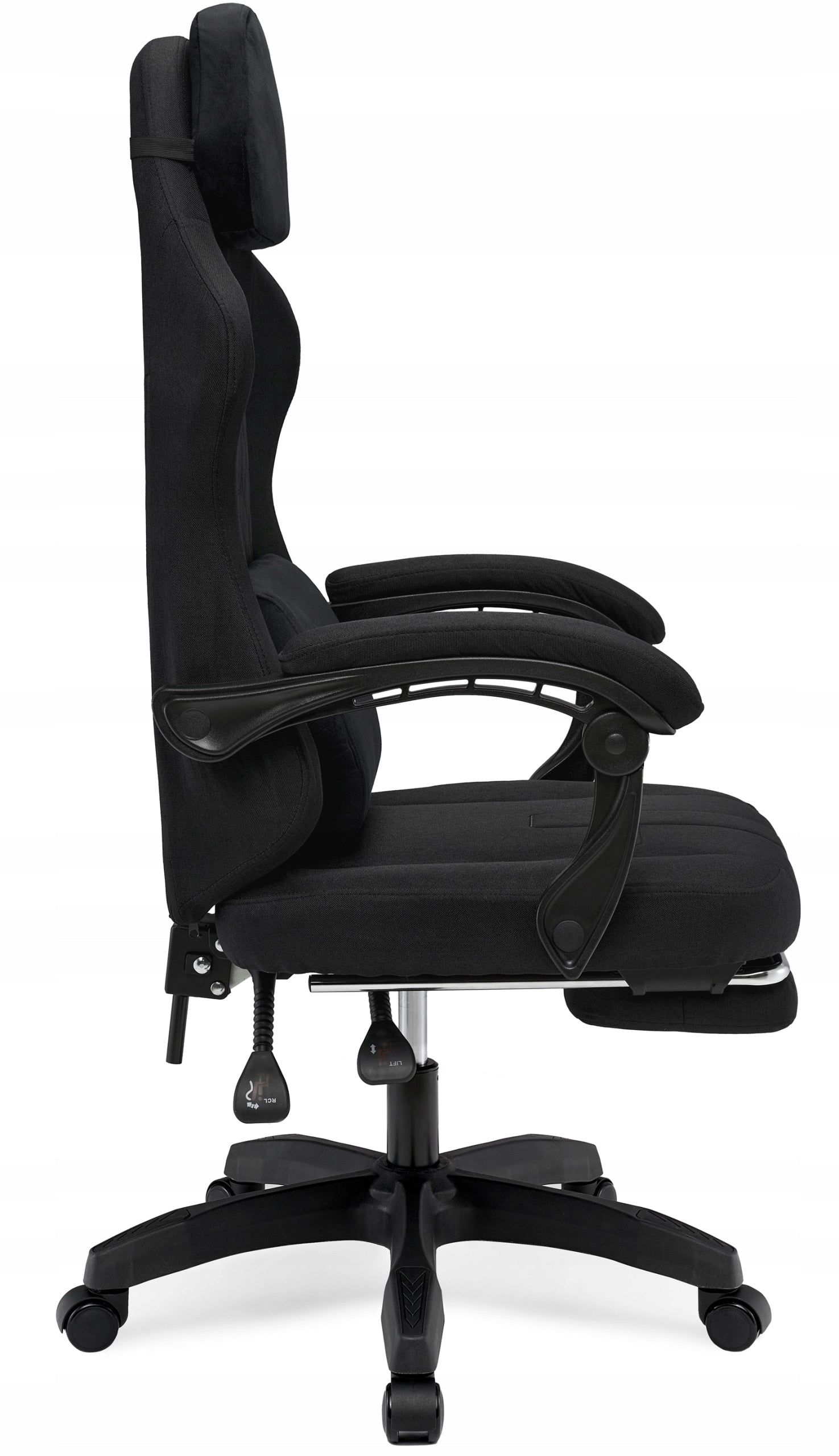 Gaming Chair Office Swivel Player Chair Fabric Black Brand IMBA seat