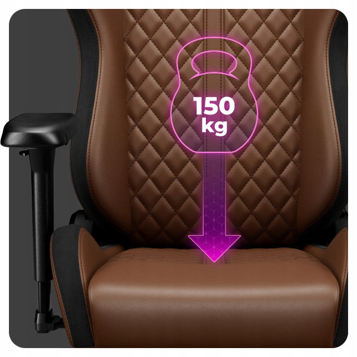 Gaming Chair Office Swivel Yumisu 2050 Magnetic Brown Limited Furniture height 140 cm