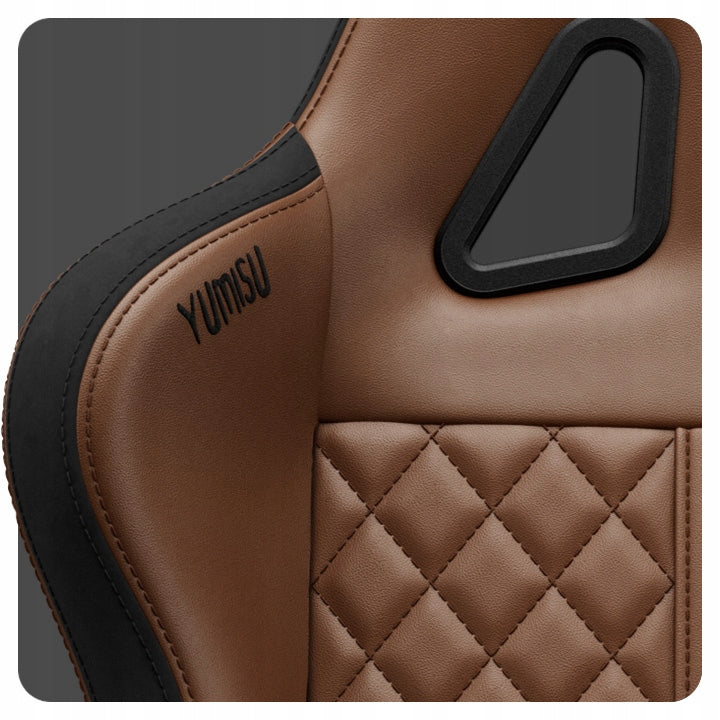 Gaming Chair Office Swivel Yumisu 2050 Magnetic Brown Limited Model 2050 Magnetic