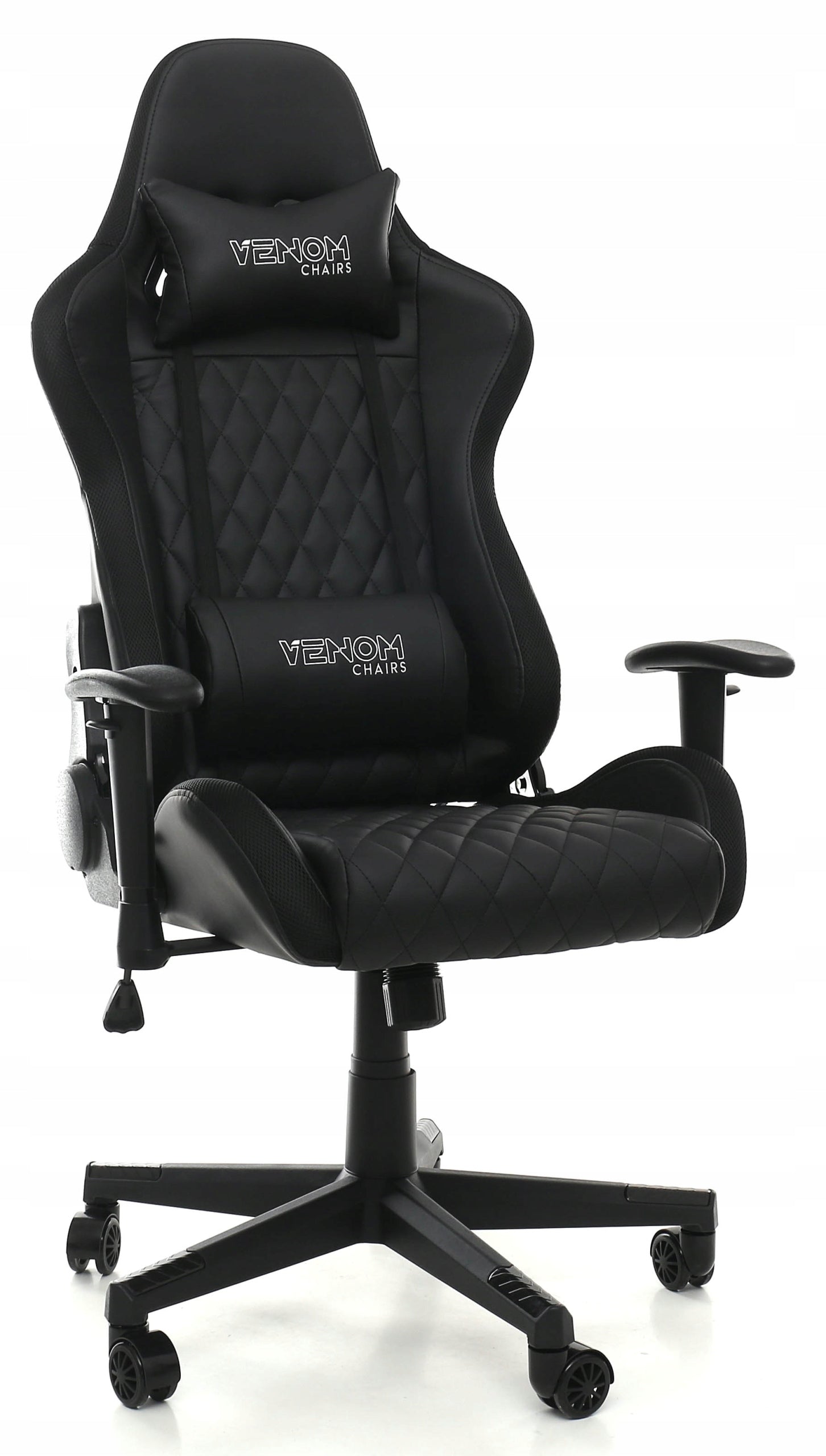 Gaming Chair Player Rotary VENOM CHAIRS RGB Remote Control LED Model LED