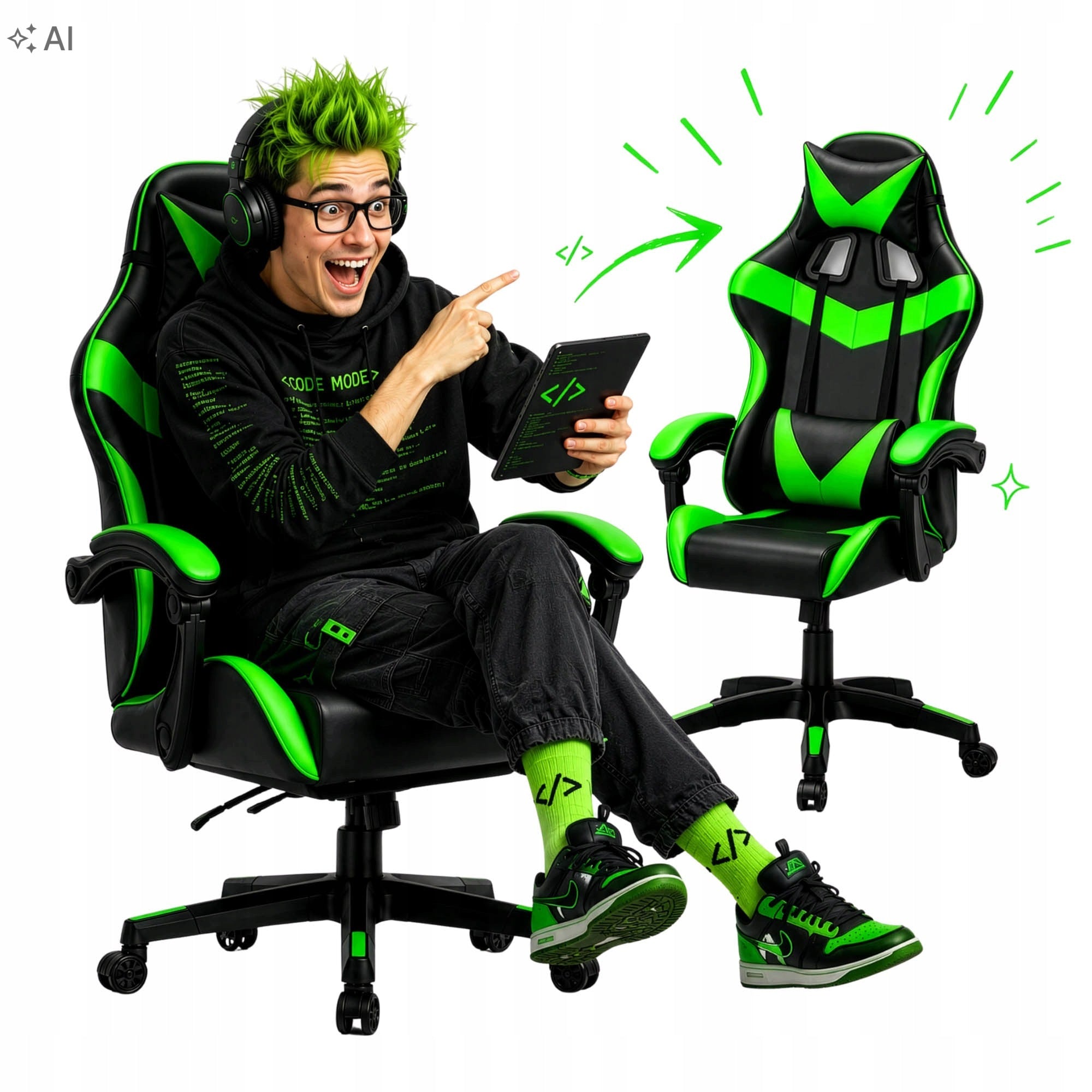 Gaming Chair Rotating Bucket Office For Player Gaming Chair