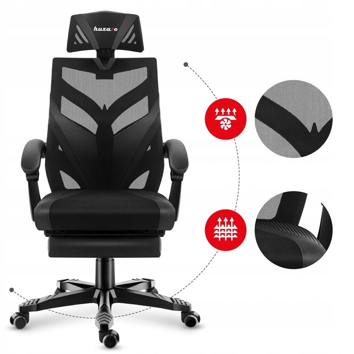 Gaming Chair Rotating Player Huzaro Combat 5.0 Brand Huzaro