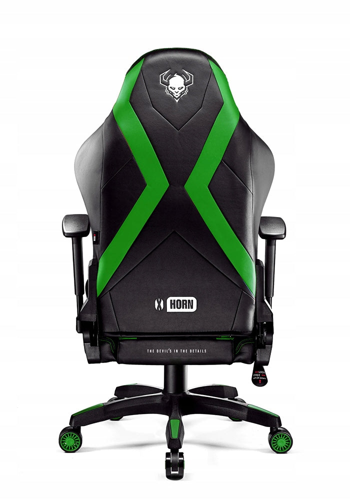 Gaming Chair Swivel DIABLO X-HORN 2.0 Normal Size Black & Green Manufacturer code 866