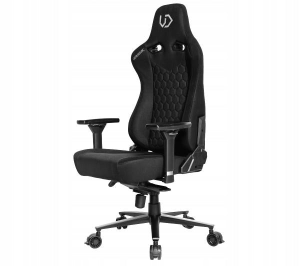 Gaming Chair Ultradesk THRONE Rotating Fabric Black Upholstery material fabric