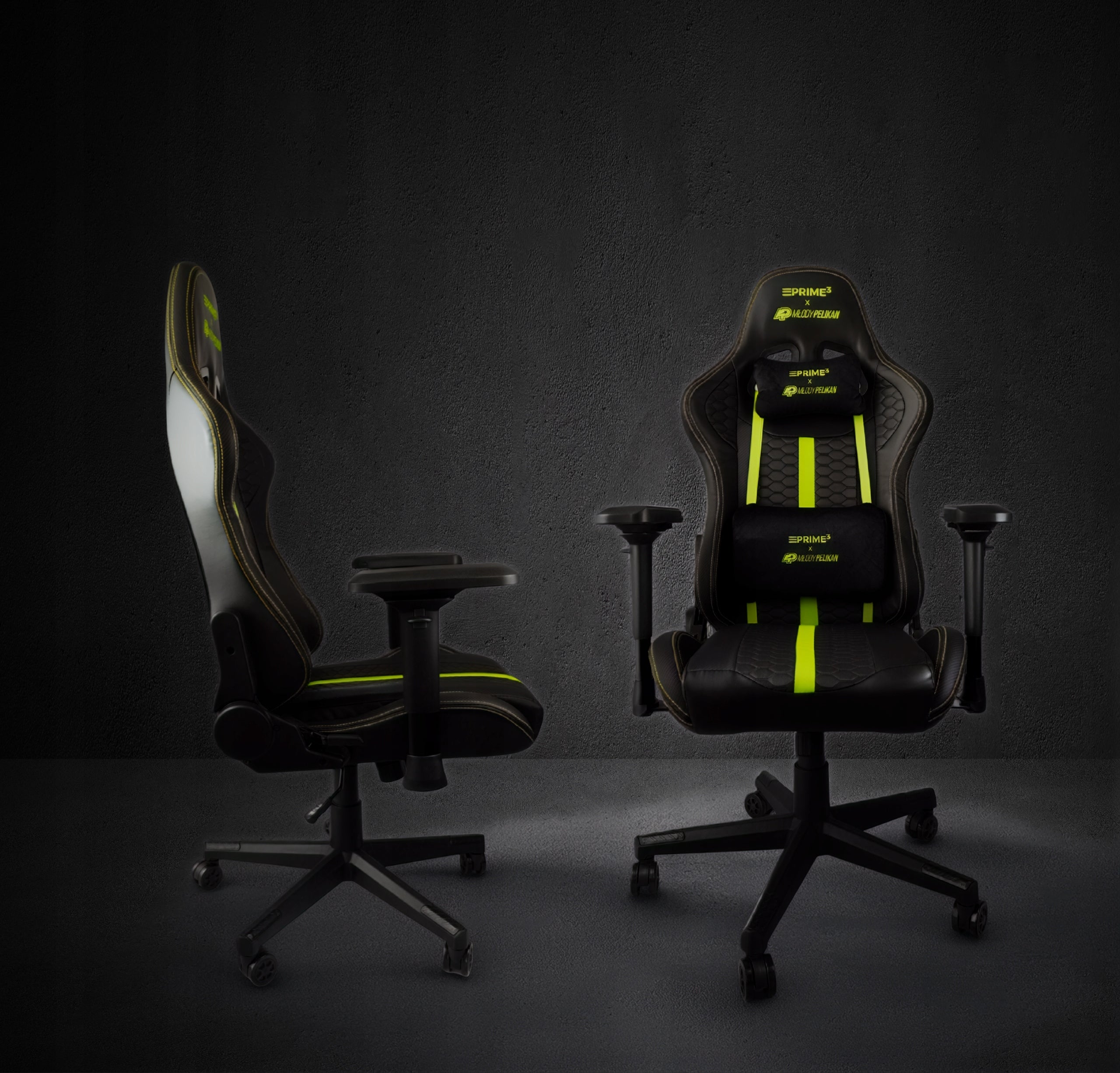 Gaming Chair for Player PRIME3 Young Pelikan 4D Lifting capacity 150kg CHAIR Packaging status original