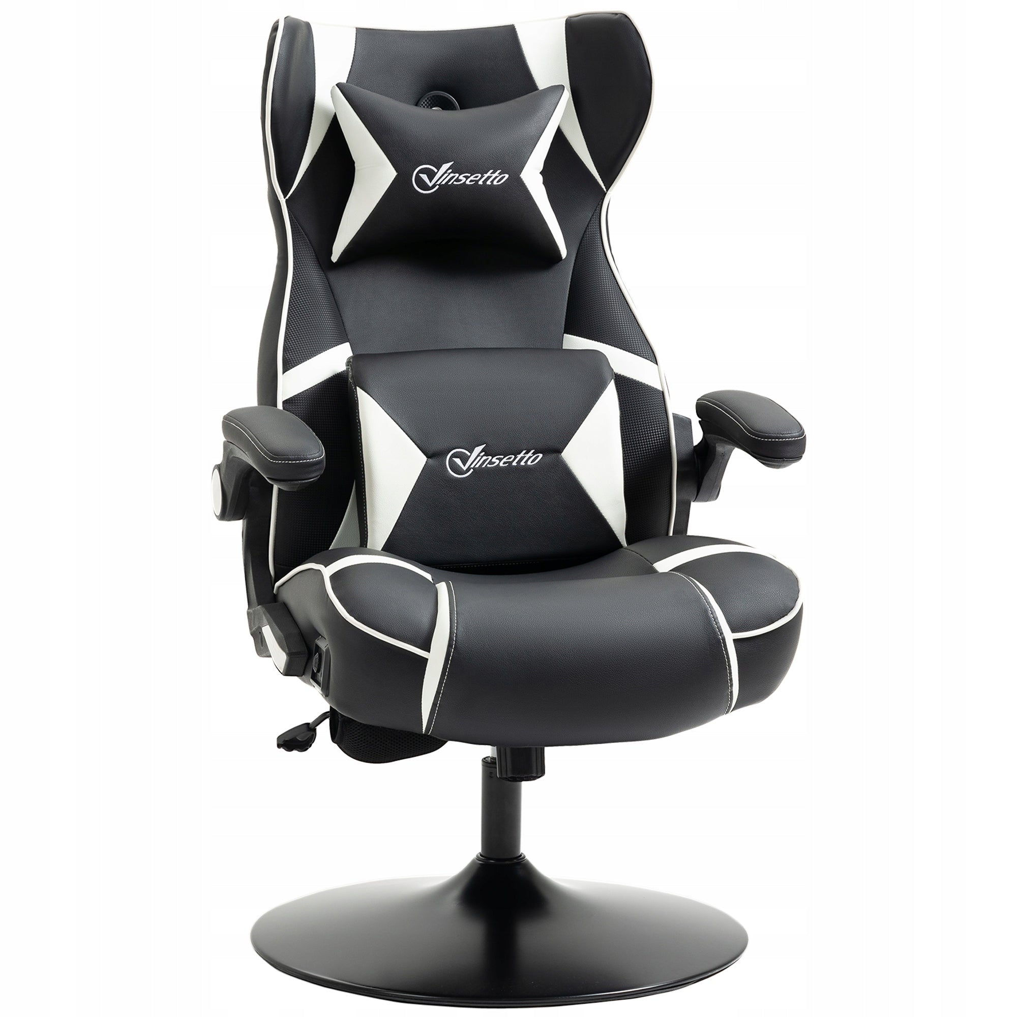 Gaming Computer Chair with Rocking Function and Speaker
