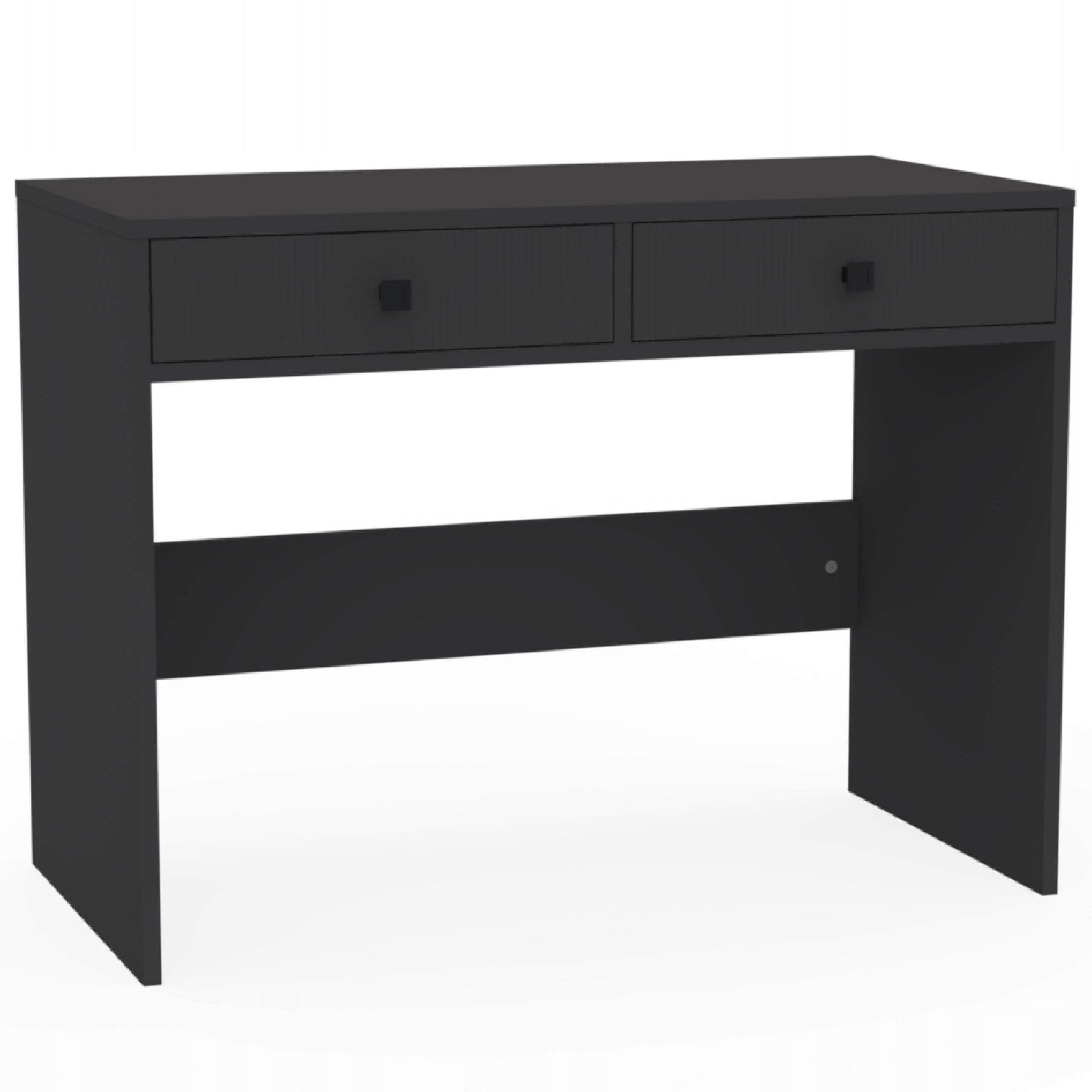 Gaming Desk With DRAWERS School Dressing Table Small 100 x 50 x 78 Anthracite EAN (GTIN) 5905488428849