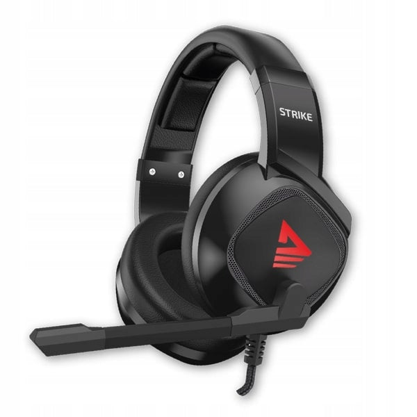 Gaming Headphones Wired On-Ear Savio Strike Microphone Stereo Remote Control Packaging status original