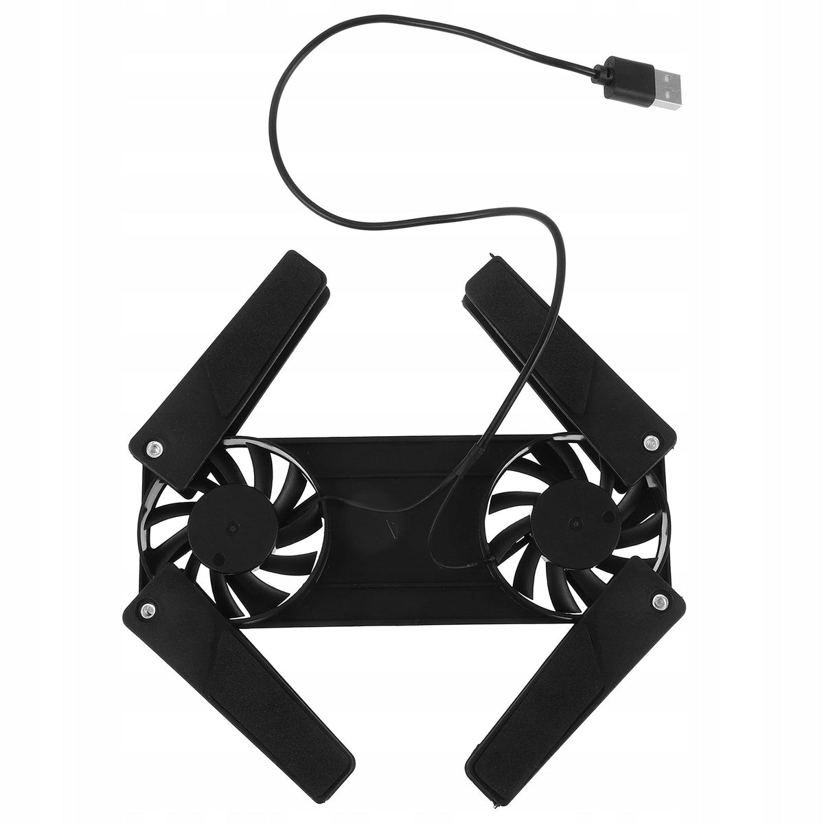 Gaming Laptop Cooling Pad with Anti-Slip Raised Feet and USB Power