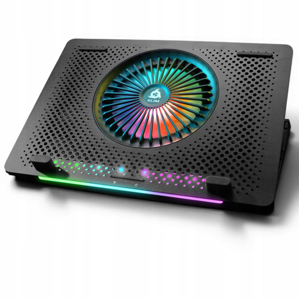 Gaming Laptop Cooling Stand 5 RGB Fans Quiet Powerful
