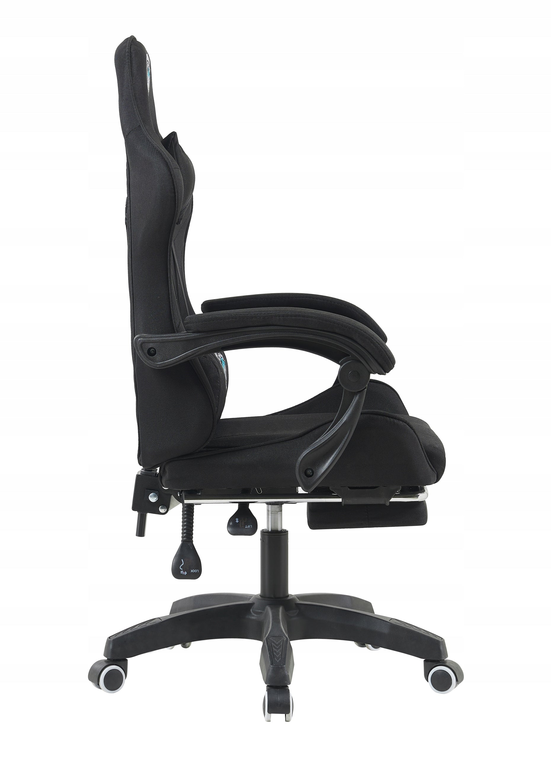 Gaming MASSAGE Chair FABRIC Swivel Player Chair Material FOOTREST Brand Cerlo