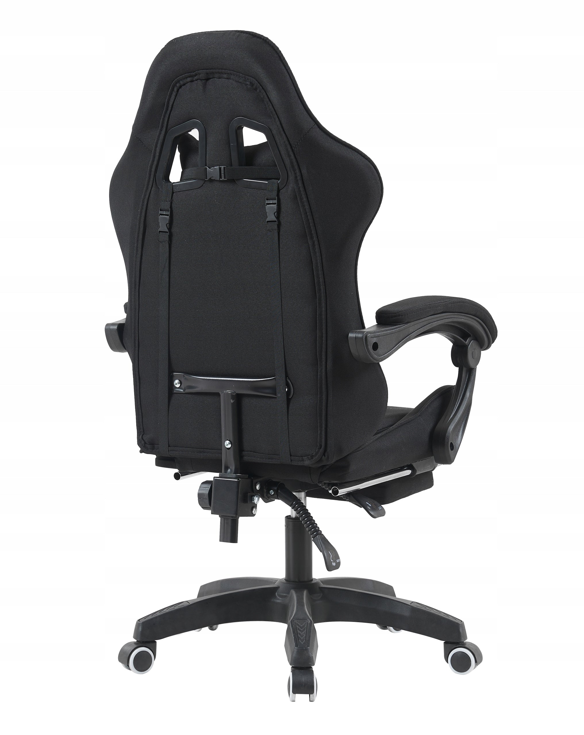 Gaming MASSAGE Chair FABRIC Swivel Player Chair Material FOOTREST Furniture depth 45 cm