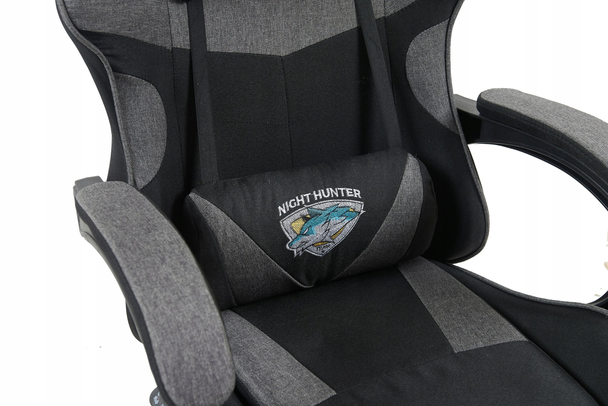 Gaming MASSAGE Chair FABRIC Swivel Player Chair Material FOOTREST Furniture width 60 cm