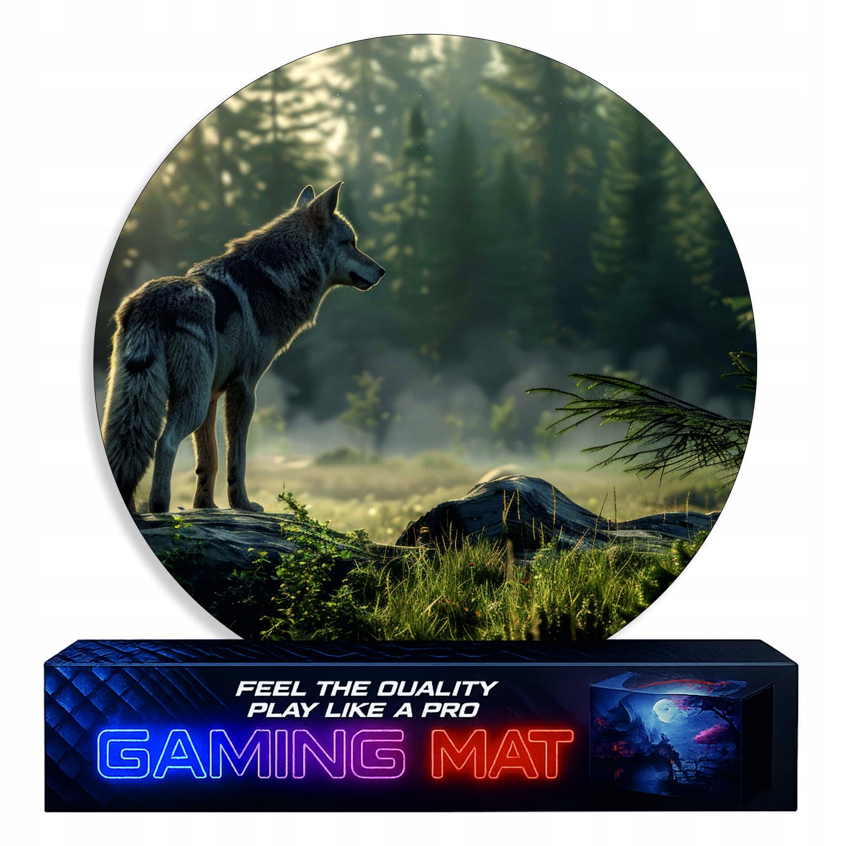 Gaming Mat Protective Under Chair Pad Chair Old Wolf FREEBIE PROGAME Packaging status original