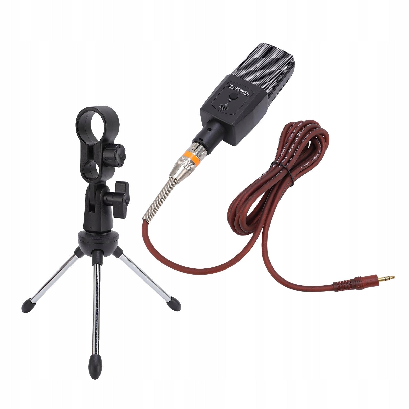 Gaming Microphone with Lightweight USB Condenser Microphone with 3R Stand Brand no brand