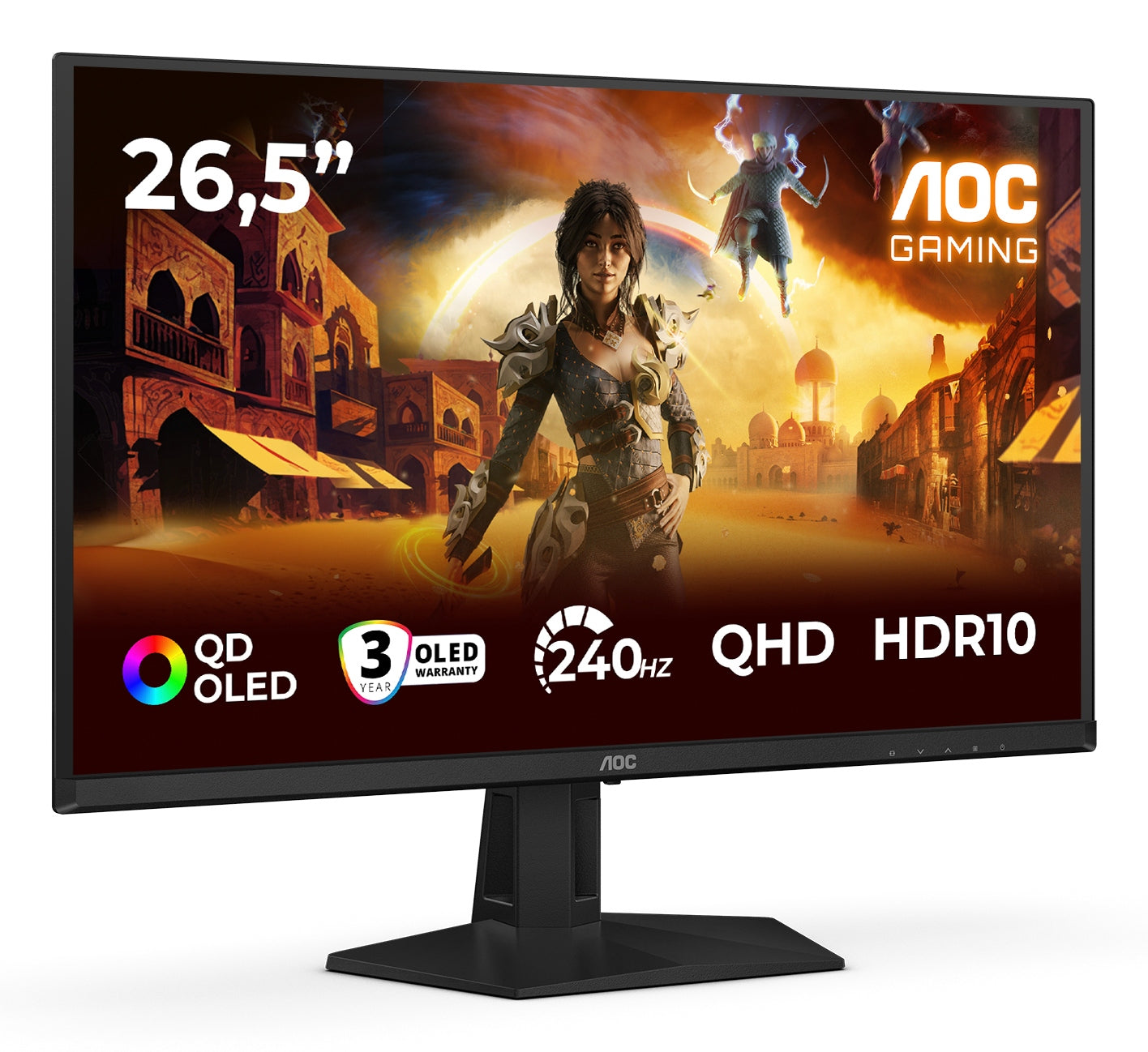 Gaming Monitor AOC Q27G41ZDF 27'' QD OLED 2560 x 1440 (WQHD) 240 Hz