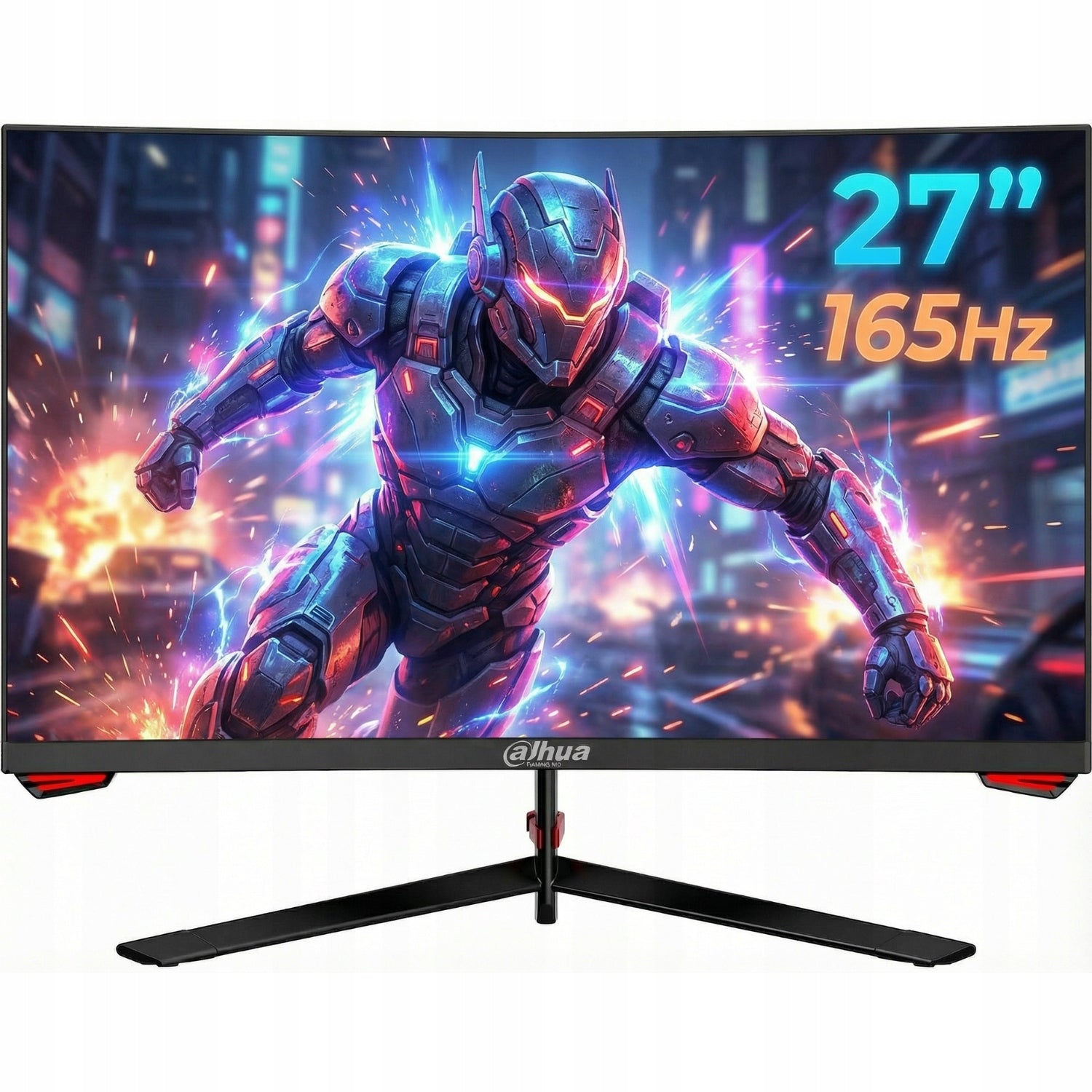 Gaming Monitor Curved LED DAHUA 27 Cali 180HZ 1MS DP HDMI Curved