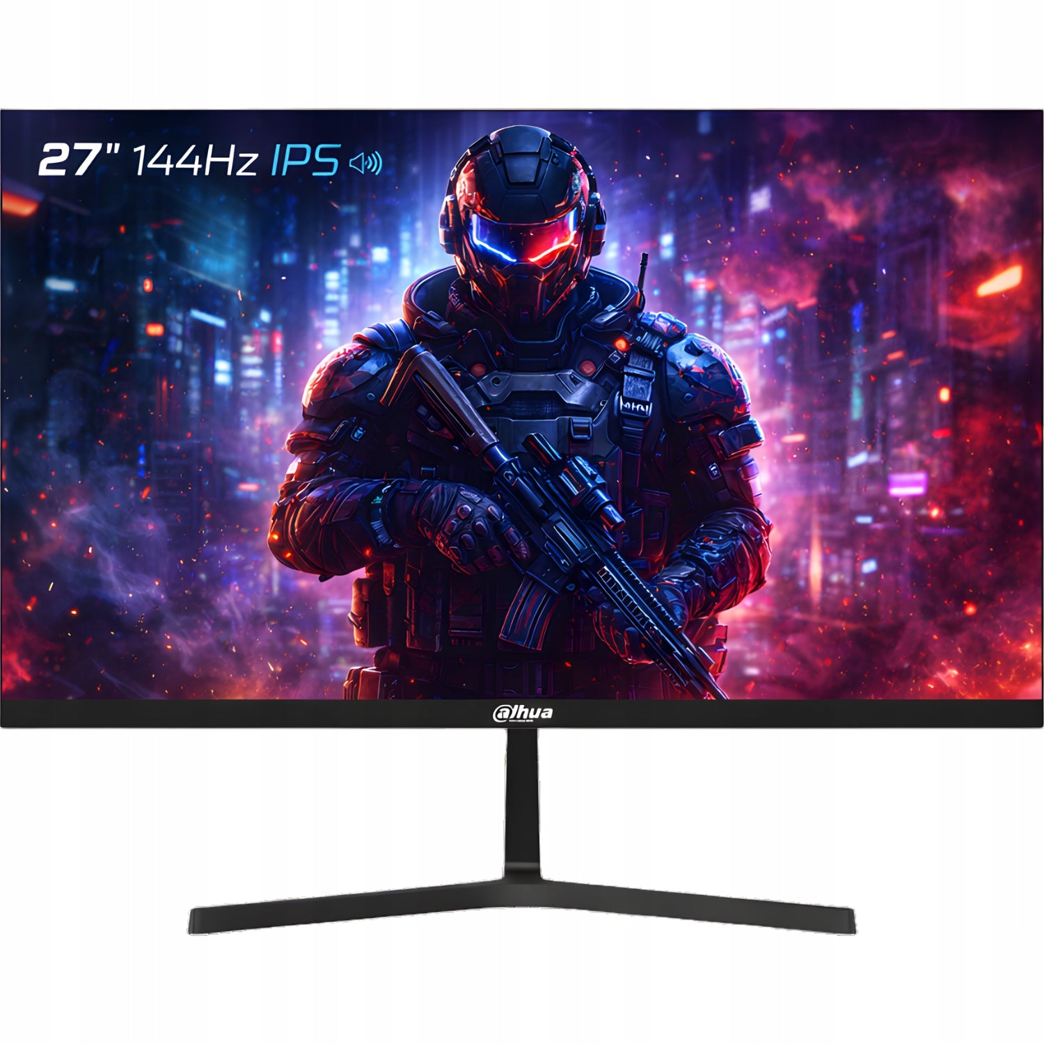 Gaming Monitor Frameless DAHUA 27 Cali Full HD 144HZ 1MS IPS Speakers