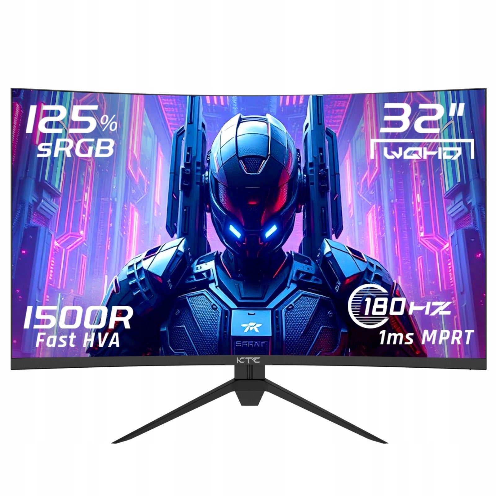 Gaming Monitor KTC H32S17 32" QHD 2560×1440 180Hz 1ms HVA HDR10 1500R Packaging status original