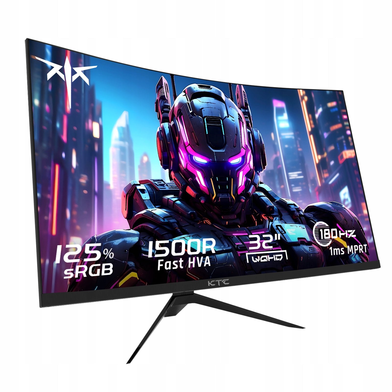 Gaming Monitor KTC H32S17 32" QHD 2560×1440 180Hz 1ms HVA HDR10 1500R