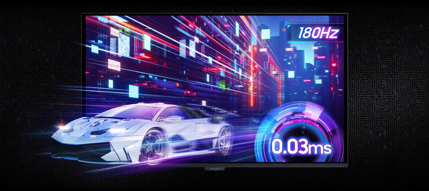 Gaming Monitor QD OLED SAMSUNG 27 Cali QHD 180HZ 0,03 MS HDMI DP HDR10 Manufacturer code 2088560372