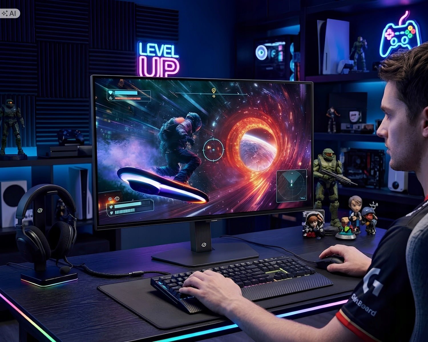 Gaming Monitor QD OLED SAMSUNG 27 Cali QHD 180HZ 0,03 MS HDMI DP HDR10 Packaging status original