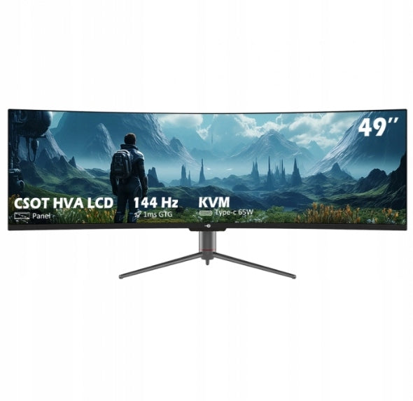 Gaming Monitor TITAN ARMY C49SHC 32:9 49" 3840×1080 DFHD [Certificate]