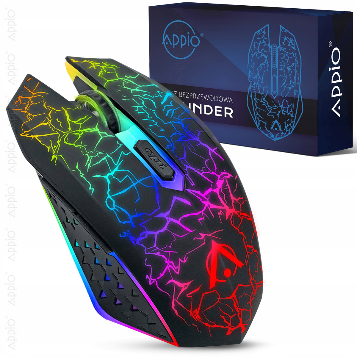 Gaming Mouse Backlit Wireless Computer For RGB Laptop
