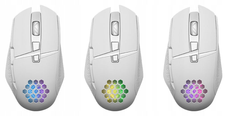 Gaming Mouse White For Players Wireless Packaging status original