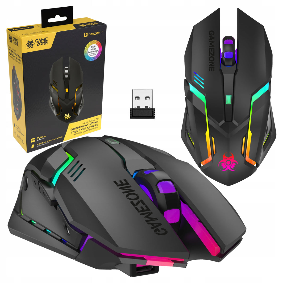 Gaming Mouse Wireless Computer for USB Laptop