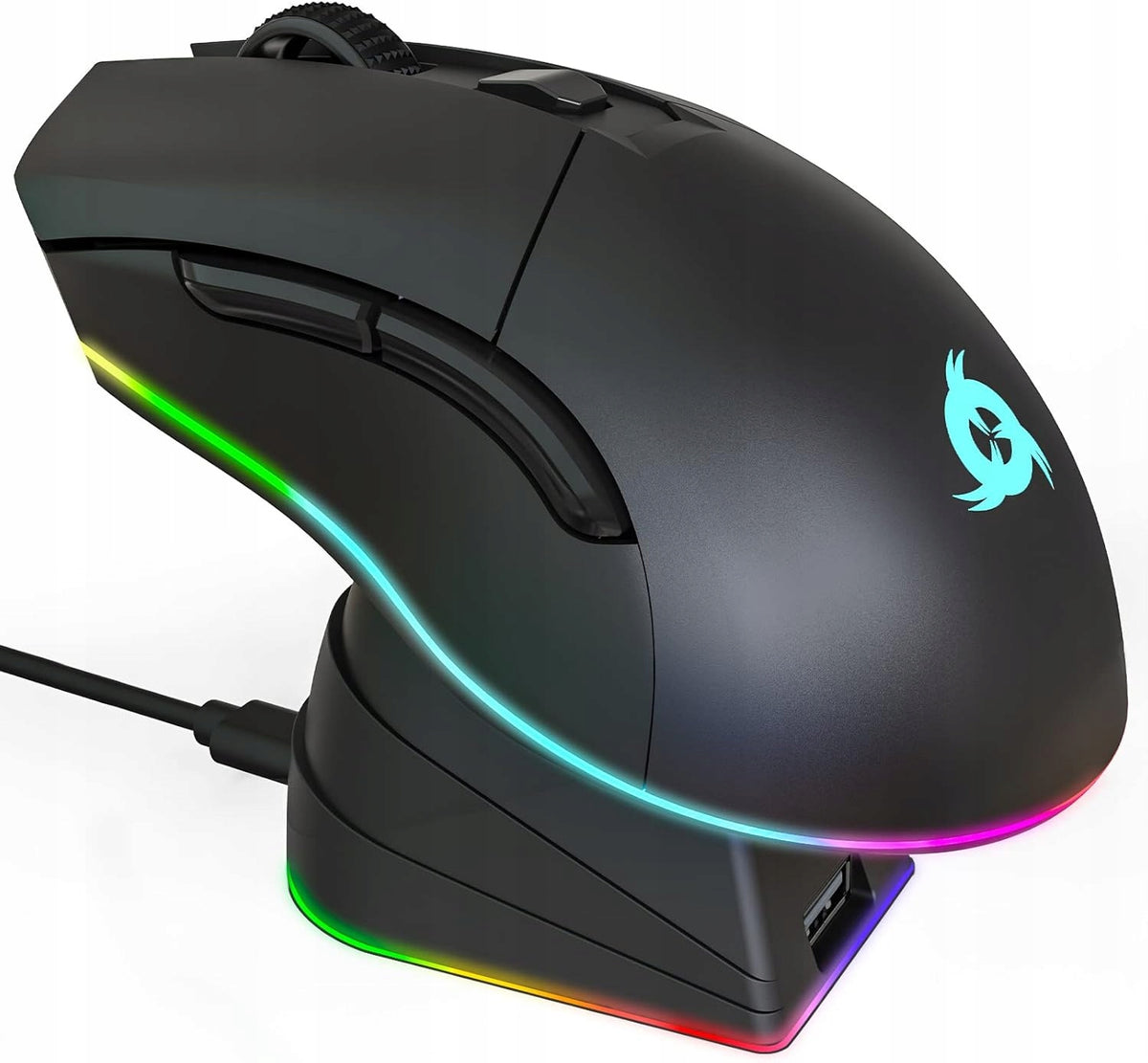 Gaming Mouse Wireless RGB Charging Station KLIM Blaze Pro