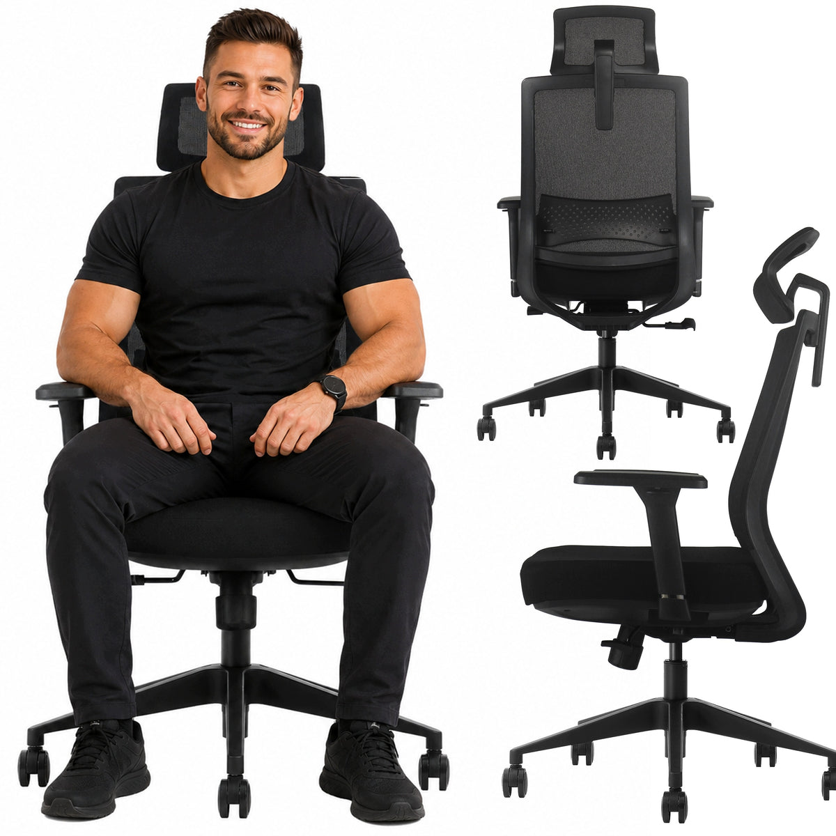 Gaming Office Chair Ergonomic Rotating 3D Adjustment GK3 Premium II