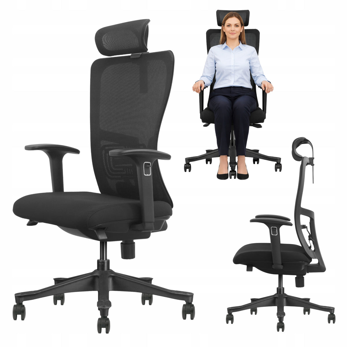 Gaming Office Chair Ergonomic Swivel Adjustable SK5BH Premium