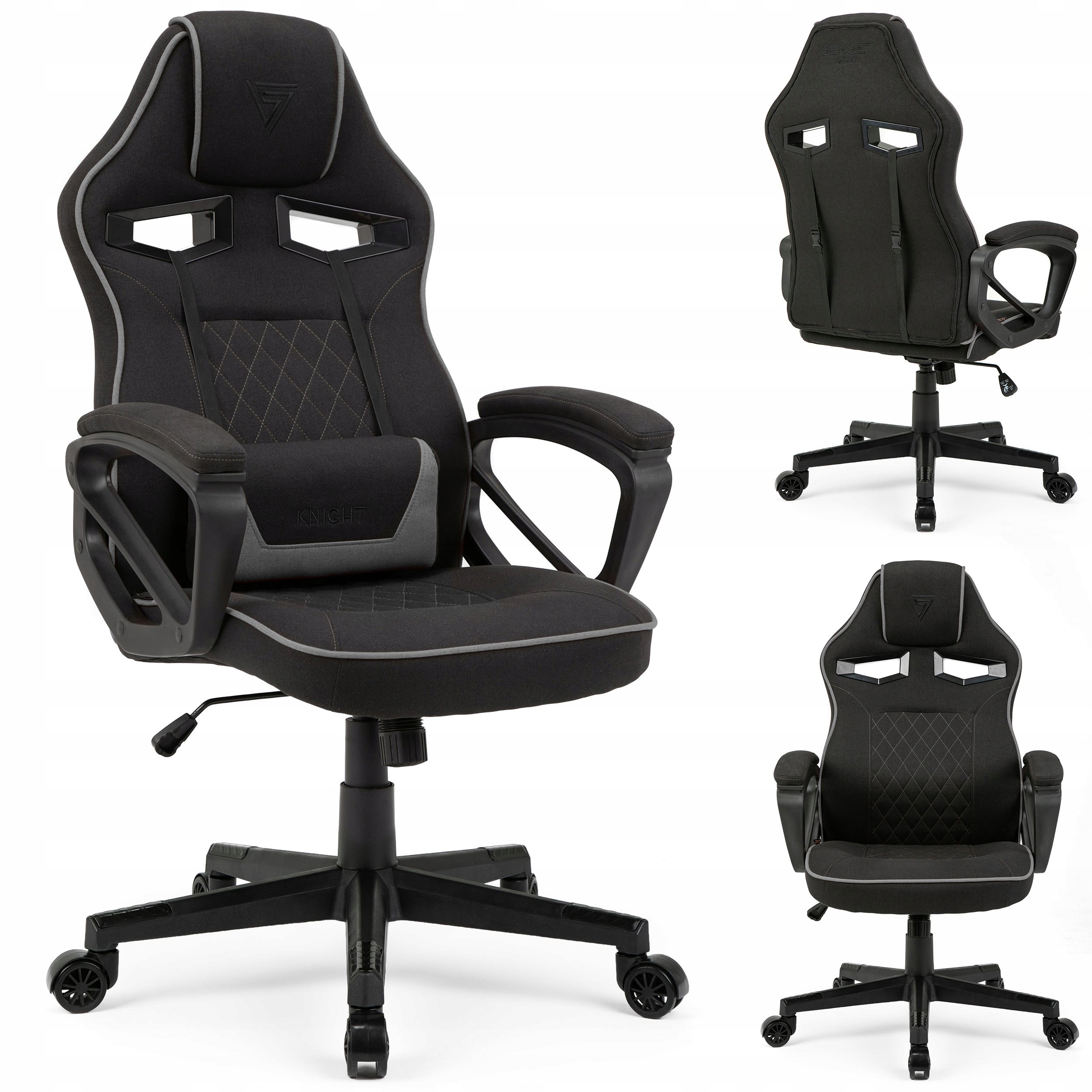 Gaming Office Chair Fabric Swivel Knight Sense7 Office Chair