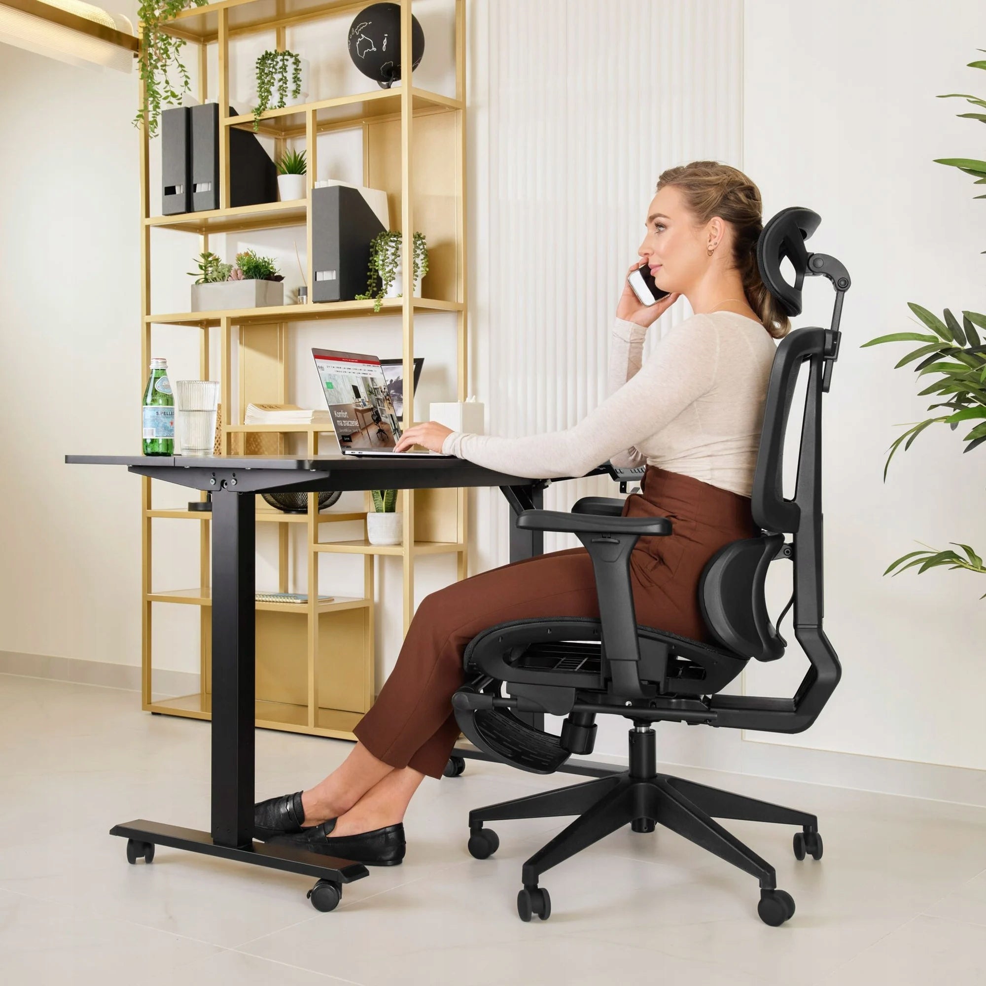 Gaming Office Chair Swivel Chair with Footrest Ergonomic For Office Medical device no